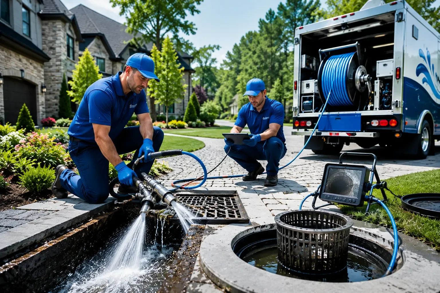 Local outdoor drain cleaning professionals in Crumpler, NC